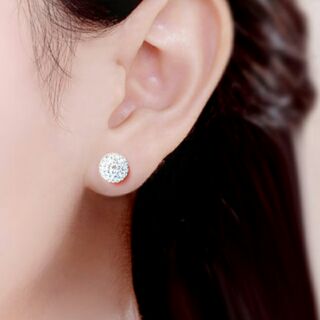 Earring Ball เงินแท้**ราคารวมค่าส่งแล้วค่ะ