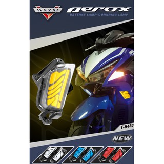 ไฟเลี้ยว หน้า(แต่ง)สำหรับ AEROX ทรงเหลี่ยม LEDสินค้าคุณภาพ !!!ถูกสุด!!!