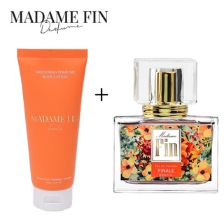 แท้💯% เซทตัวหอม🧡Finale + body lotionฟินาเล่🧡กลิ่นเดียวกับน้ำหอม 🧡น้ำหอมมาดามฟิน Perfume 🧡มาดามฟิน🧡เซทน้ำหอม+โลชั่นทาผิว