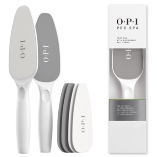 แปรงขัดส้นเท้า​ แปรงขัดเท้า​ OPI พร้อมส่ง​ ( แถมฟรี💢แผ่นขัดส้นเท้า 4 แผ่น)​