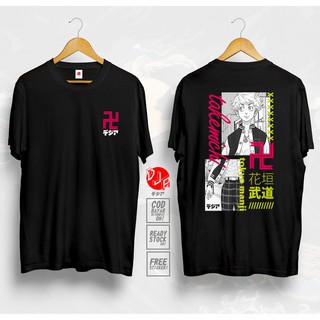 Takemichi HANAGAKI เสื้อยืด ลายอนิเมะ TOKYO REVENGERS TOKYO MANJI TOMAN สไตล์ญี่ปุ่น