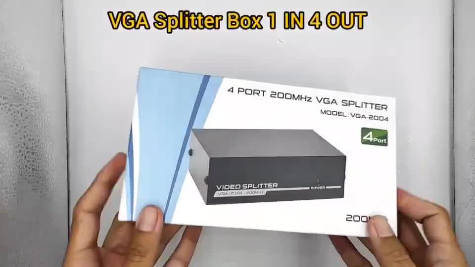 vga-splitter-box-1-in-4-outกล่องสัญญาณภาพ-vga-2-portสำหรับคอมพิวเตอร์-1-เครื่อง-ออก-4-จอ