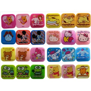 ตัวหนีบพลาสติก คลิปหนีบ ลายการ์ตูนลิขสิทธิ์ Disney, Sanrio (1ตัว)