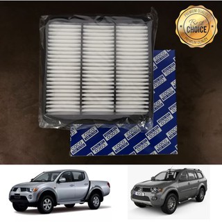 ไส้กรองอากาศ กรองอากาศเครื่อง Mitsubishi Triton Pajero Sport มิตซูบิชิ ไทรทัน ปาเจโร่ สปอร์ต ปี 2005-2015 คุณภาพดี