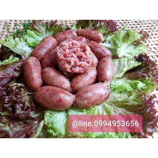 🐷🐷 ไส้กรอกหมู ( 1 แพ๊ค 15 ลูก )  #ไส้กรอกเนื้อล้วน ( 1 แพ๊ค 12 ลูก )  ไส้กรอกเมืองพล ไส้กรอกอีสาน ไส้กรอกขอนแก่น photo