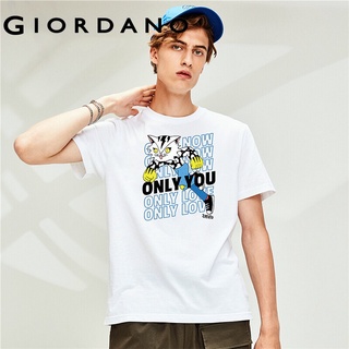 2021 Giordano Men T-Shirts Short Sleeves Comfy T-Shirts Stylish Printing Crewneck Soft T-Shirts JAYOTO Series sale