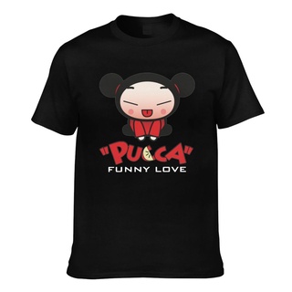 เสื้อยืด พิมพ์ลายกราฟฟิค Pucca Funny Love Novelty ดีไซน์ใหม่