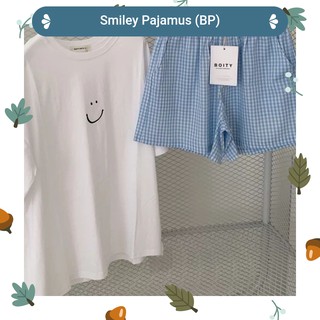 baglover🌻[พร้อมส่ง] เซตชุดนอน Smiley Pajamus มี8 สี