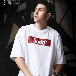 Sudd® เสื้อยืดโอเวอร์ไซส์ รุ่น Primal สีขาว