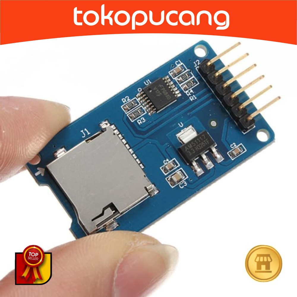 โมดูลการ์ด Micro SD SPI Arduino Raspberry Pi | Shopee Thailand