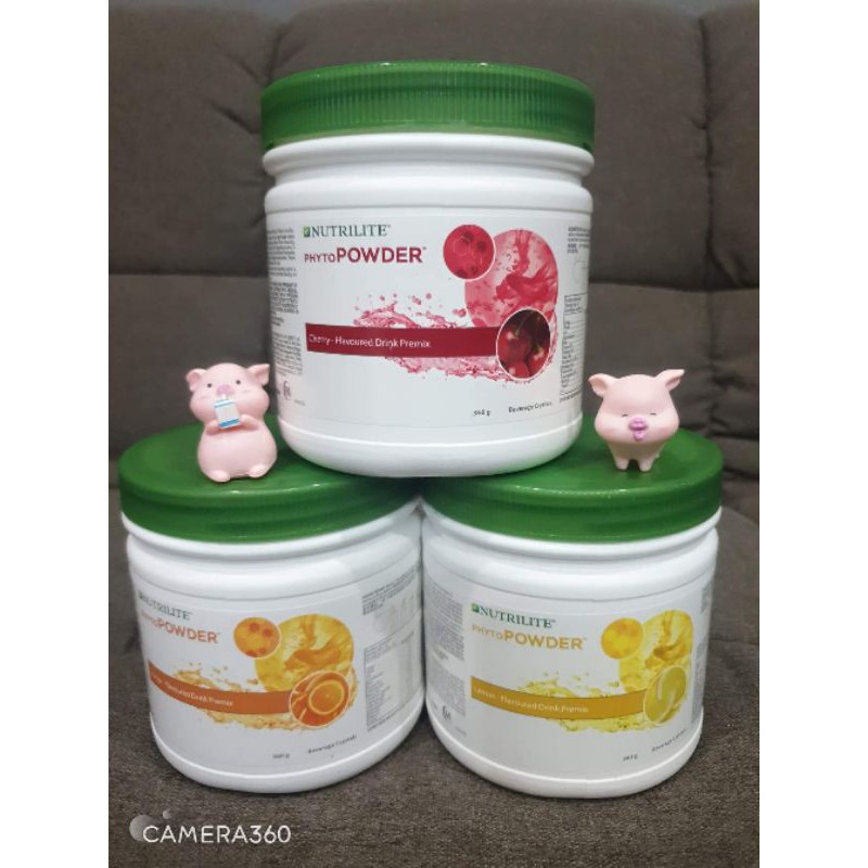 ภาพหน้าปกสินค้าPhyto powder แบบกระปุก รสเชอรี่/ส้ม/มะนาว ขนาด360 g จากร้าน buddy_healthy.beauty บน Shopee