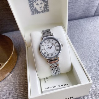 🎀 ส่งฟรี นาฬิกา สีเงิน ขนาด 30 มิล AK/2159sv Anne Klein Womens Silver-Tone Bracelet Watch กล่องแบรนด์