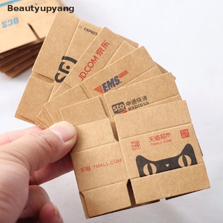 [Beautyupyang] 1Set Mini Carton Express Carton 1:12 Dollhouse Miniature Express Box Decor Toy Good goods