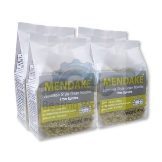 เมนดาเกะ บะหมี่หยกญี่ปุ่น 180 กรัม x 4 ห่อ Mendake Green Noodle 180 g x 4 pcs