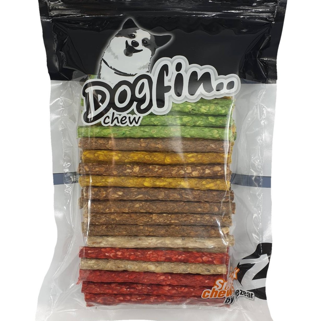 Dogfin มันชี่คละสี (หนังบด) ขนมสุนัข (มันชี่กลม1 kg.) | Shopee Thailand
