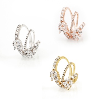 AR-Kang Collection**Ear Cuff แฟชั่นWhite Cz  (เงินแท้92.5%)