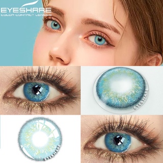 Eyeshare 1 คู่ คอนแทคเลนส์ นุ่ม เลนส์สีธรรมชาติ ตา คอนแทคเลนส์ เครื่องสําอาง คอนแทคเลนส์ประจําปี