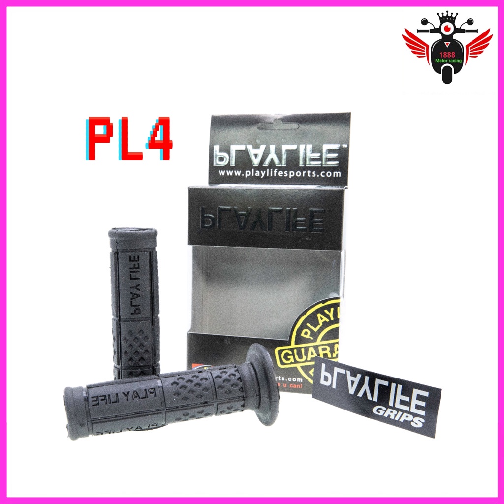 ปลอกมือ-ปลอกแฮนด์-playlife-อย่างนิ่ม-อย่างดี-สีดำ