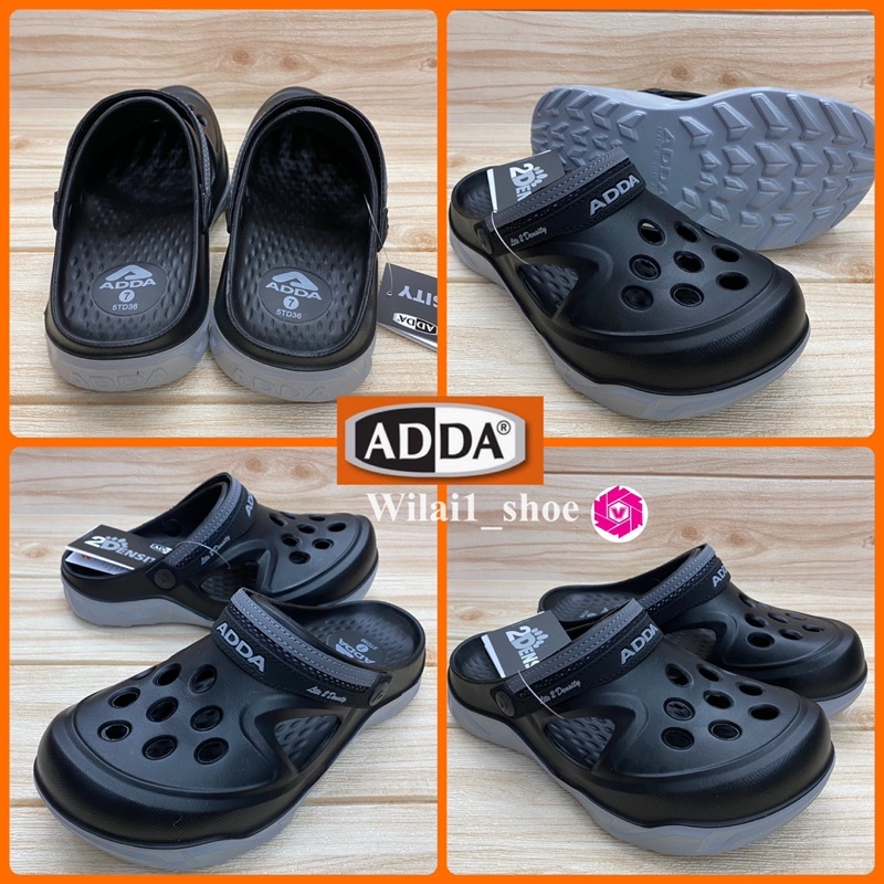 ภาพหน้าปกสินค้าADDA 5TD36 -M1 รองเท้าหัวโต ดำ/ครีม/เทา/เหลือง/กรม/ตาล/ส้ม จากร้าน wilai1_shoe บน Shopee