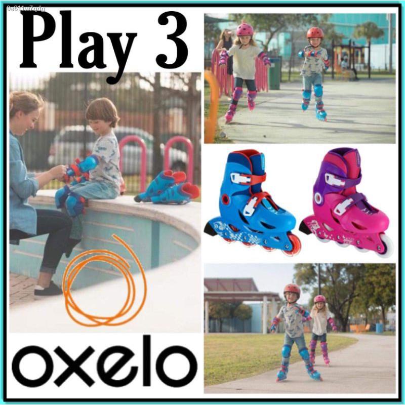 ดีลสุดฮอตice-skates-ถูกที่สุด-รองเท้าสเก็ตเด็ก-โรลเลอร์เบรด-oxelo-รุ่นplay