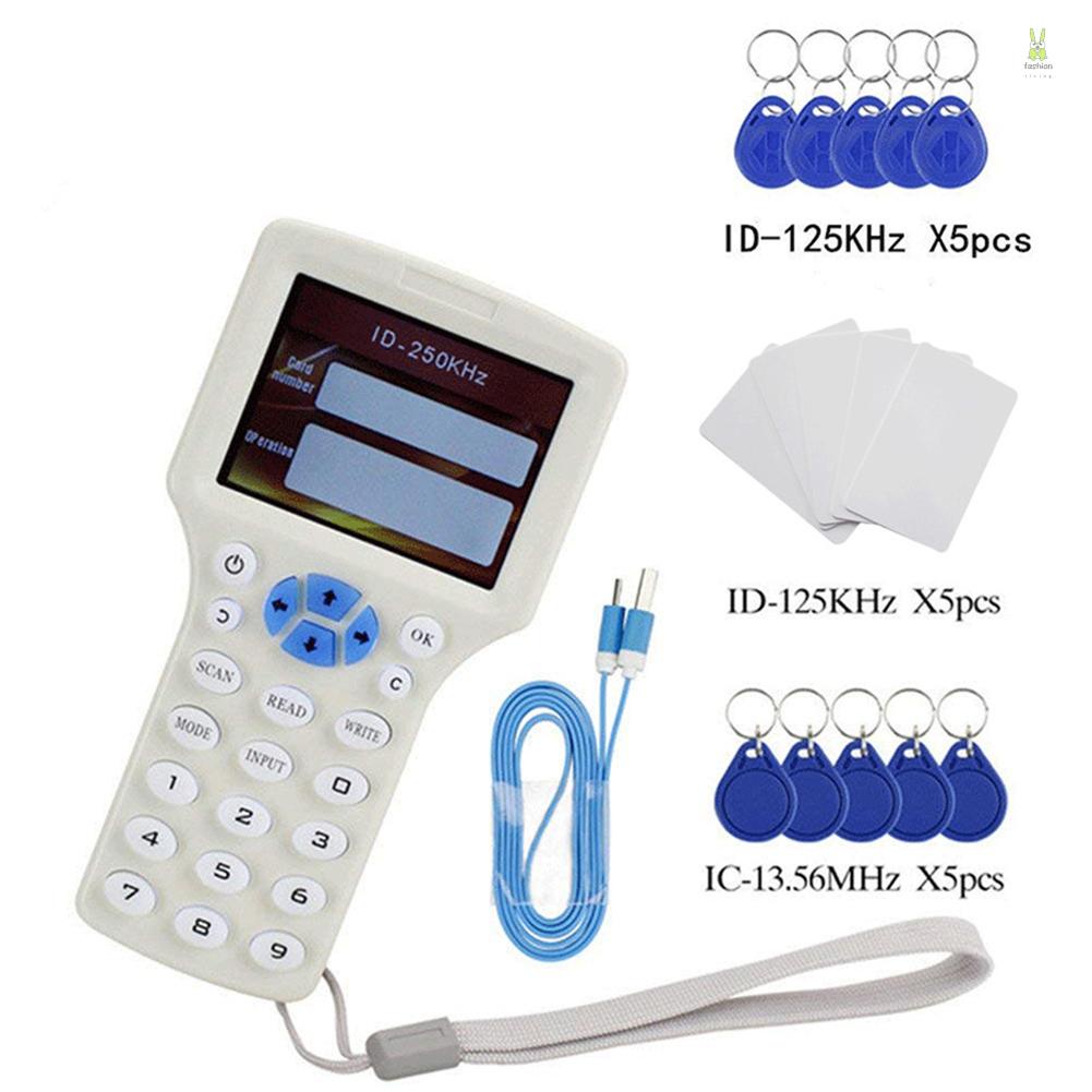 flt-เครื่องอ่านวิทยุ-หน้าจอ-lcd-3-2-นิ้ว-แบบพกพา-สําหรับการ์ด-125khz-13-56mhz-ac