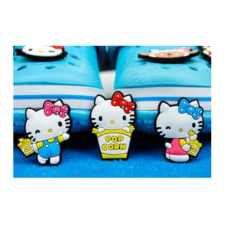 สินค้า จี้รูป Hello Kitty สําหรับตกแต่งรองเท้า Croc jibitz