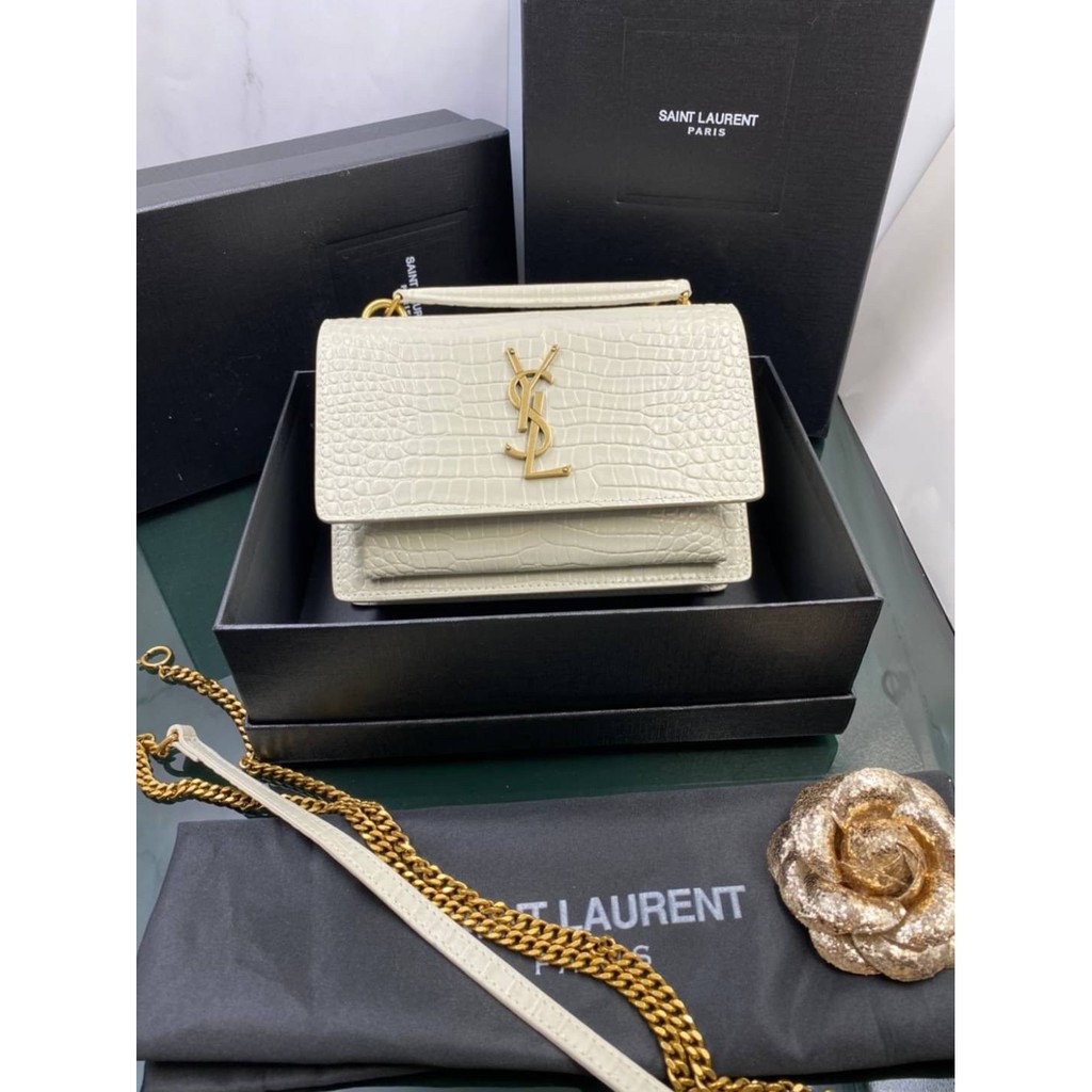 saint-laurent-sunset-อะไหล่ทอง-grade-vip-size-19-cm-full-box-set