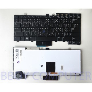 DELL Keyboard คีย์บอร์ด DELL Latitude E6400 E6500 E5500 E5400 E5510 E5410 ไทย-อังกฤษ