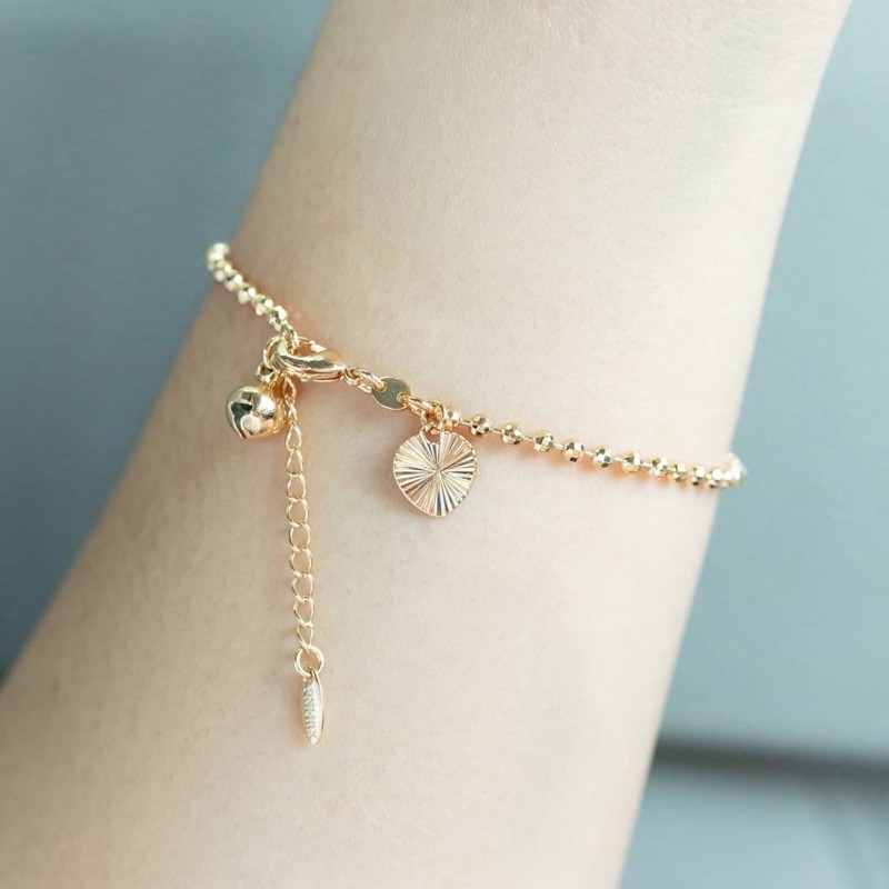 xuping-jewelry-สร้อยข้อมือ-อิตาลี-พิงค์โกลด์-rose-gold-งานดีมาก-เลเซอร์ชุบ18k-อิตาลี18k-ไม่ดำ-ไม่ลอก