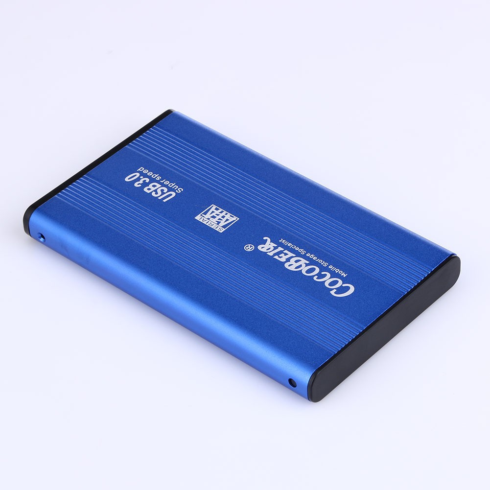 ภาพหน้าปกสินค้ากล่องฮาร์ดดิสก์ ไดรฟ์ USB 3.0 SATA 2.5 External Hard Drive