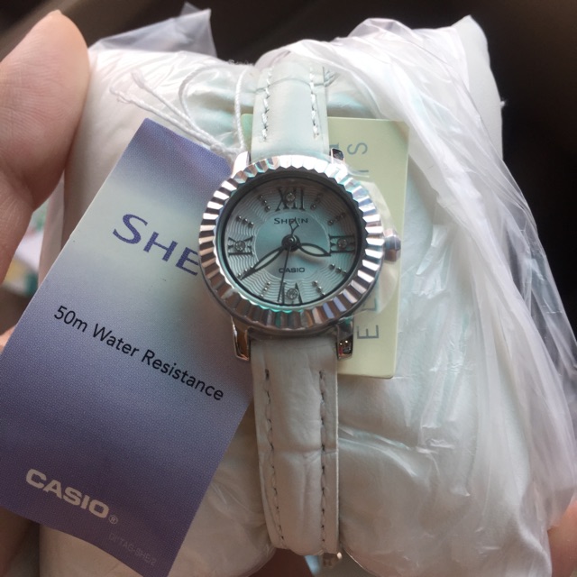 นาฬิกาข้อมือ-casio-sheen-รุ่น-she-4036l-7a-นาฬิกาข้อมือผู้หญิง