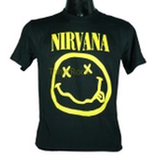 เสื้อวง NIRVANA เสื้อยืดวงดนตรีร็อค เสื้อร็อค เนอร์วานา NIR107 สินค้าในประเทศ