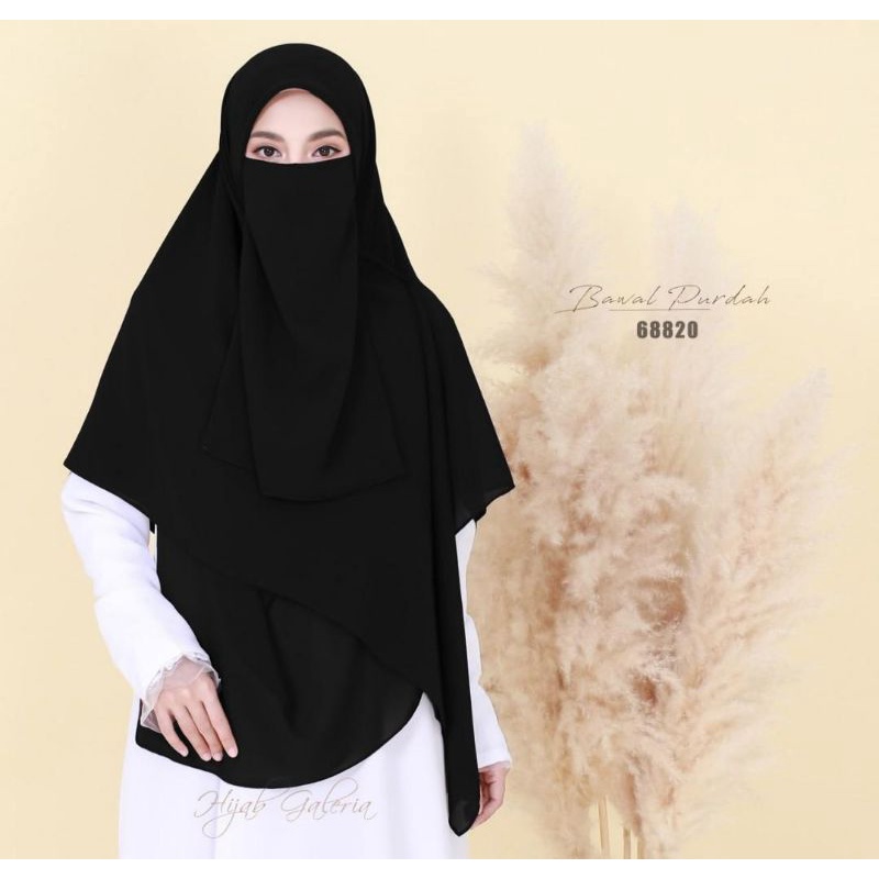 Bawal And KHIMAR Saung PURDAH 60 ครั้งต่อครั้ง เย็บทันที | Shopee Thailand