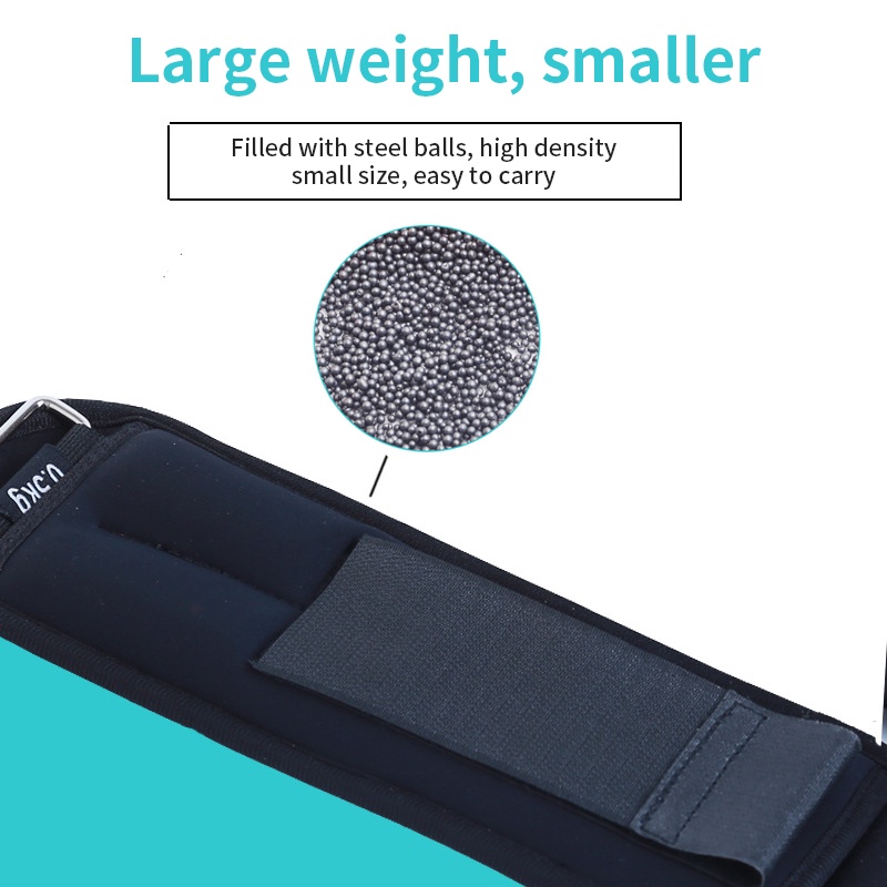 aluminium-ถุงทรายข้อเท้า-ถุงทรายถ่วงน้ำหนัก-สำหรับข้อเท้า-ที่ถ่วงน้ำหนัก-1คู่-มีสินค้า-2-รายการ-หนักข้างละ-1-2-3-5kg-wrist-weight-sandbag
