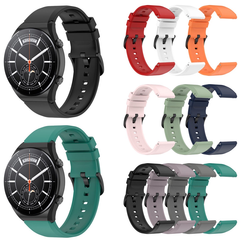 ภาพสินค้าสายนาฬิกาข้อมือซิลิโคน 22 มม. แบบเปลี่ยน สําหรับ Xiaomi Watch S1 Active / S1 / Mi Watch Color 2 จากร้าน chaeui.th บน Shopee ภาพที่ 1