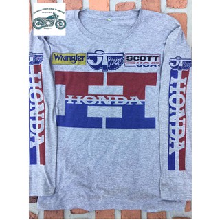 honda vintage เสื้อฮอนด้า