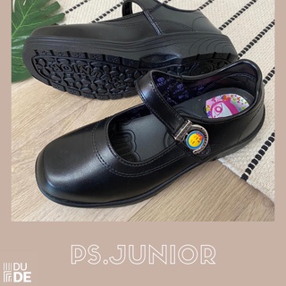 ภาพหน้าปกสินค้ารองเท้านักเรียนหญิง Ps.Junior รองเท้าหนัง สีดำ รองเท้านักเรียน ของแท้ (พร้อมส่ง มีเก็บปลายทาง) ที่เกี่ยวข้อง