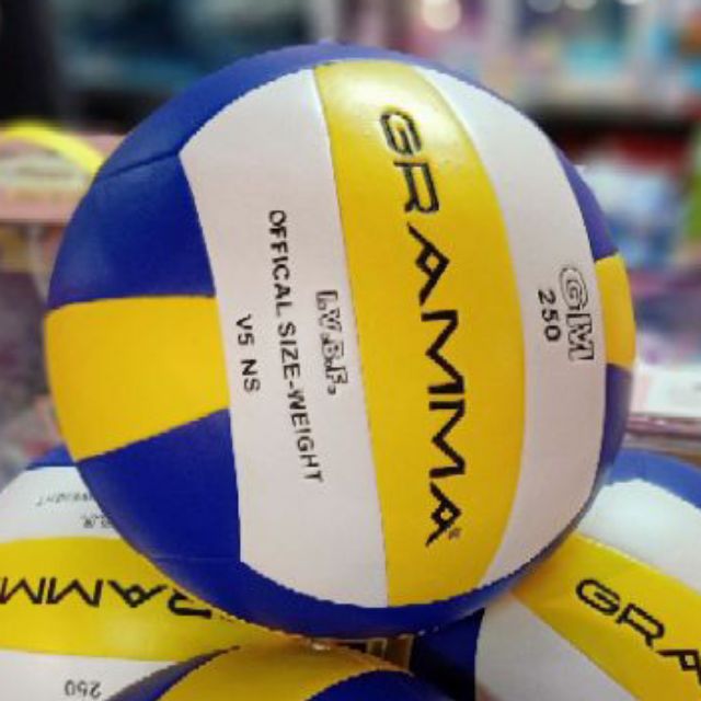 ภาพหน้าปกสินค้าวอลเล่ย์บอล GRAMMA บอลเล่ บอลเล่แถบ 3สี บอลเล่ กลางแจ้ง จากร้าน phenkongkaew บน Shopee