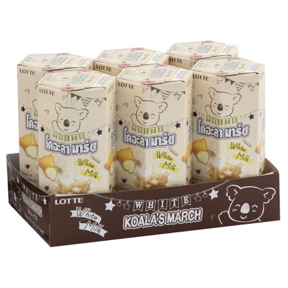 tha-shop-33-ก-x-6-koalas-march-milk-amp-cheese-โคอะลา-มาร์ช-ขนมปังสอดไส้ครีมรสนมและชีส-ขนมหมีสอดไส้-ขนมปังกรอบ-บิสกิต