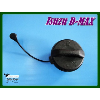 ISUZU D-MAX FUEL TANK CAP PLASTIC "BLACK"  / ฝาปิดถังน้ำมัน ฝาถังน้ำมันดีเซล ฝาถังน้ำมันดีแม็กรุ่นแคป (ฝาเขี้ยว) สีดำ