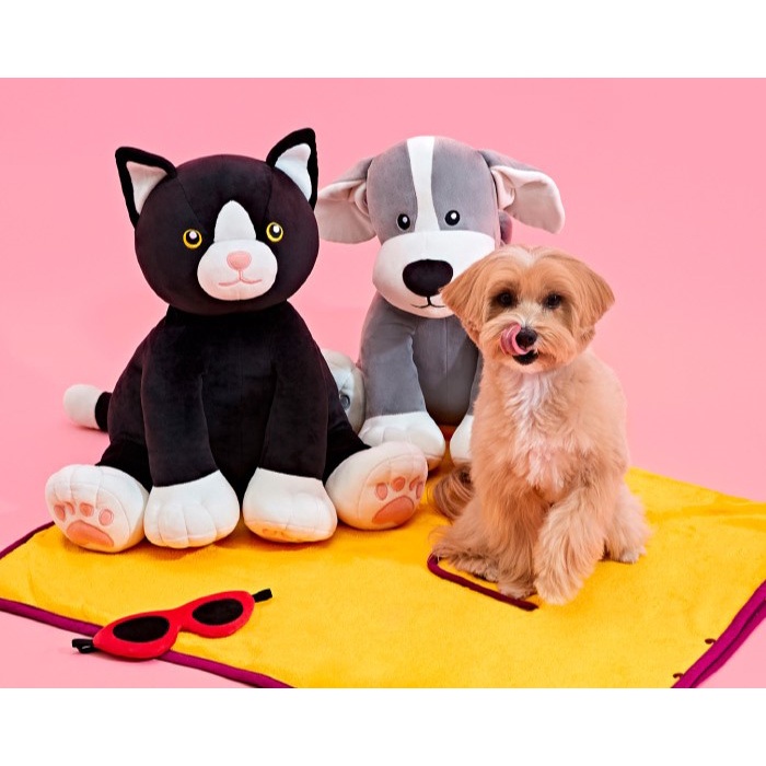 พร้อมส่ง-wiggle-wiggle-cushion-blanket-ตุ๊กตาผ้าห่ม-มาพร้อมผ้าปิดตา