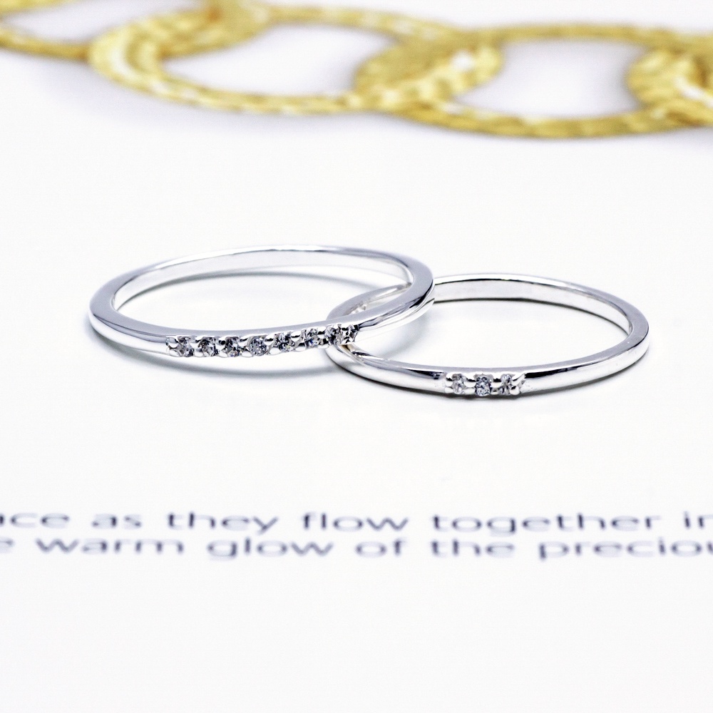 ภาพหน้าปกสินค้าStar Jewelry แหวนเงินแท้ 92.5% แหวนแฟชั่น แหวนมินิมอล ประดับเพชร CZ รุ่น RS3078 / RS3082
