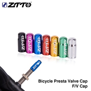 ภาพหน้าปกสินค้า🇹🇭[1คู่] ฝาปิดจุ๊บลม ZTTO สำหรับจักรยาน จุ๊บเล็ก FV Preista งานสวย เนียนๆ ราคา/1คู่ ที่เกี่ยวข้อง