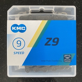 โซ่จักรยาน KMC Z9 สำหรับ9สปีค มาพร้อมข้อต่อปลดเร็ว