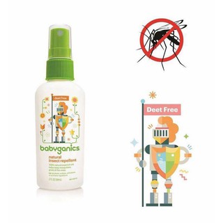 พร้อมส่ง💕 สเปรย์กันยุง แมลงสำหรับเด็ก💕Deet free BabyGanics Insect Spray organicปลอดภัย ทำจากน้ำมันธรรมชาติ100%