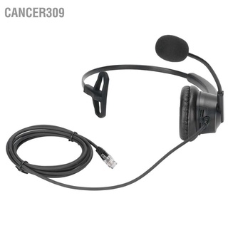 Cancer309 ชุดหูฟังโทรศัพท์ พร้อมไมโครโฟน แบบพกพา สําหรับสํานักงาน