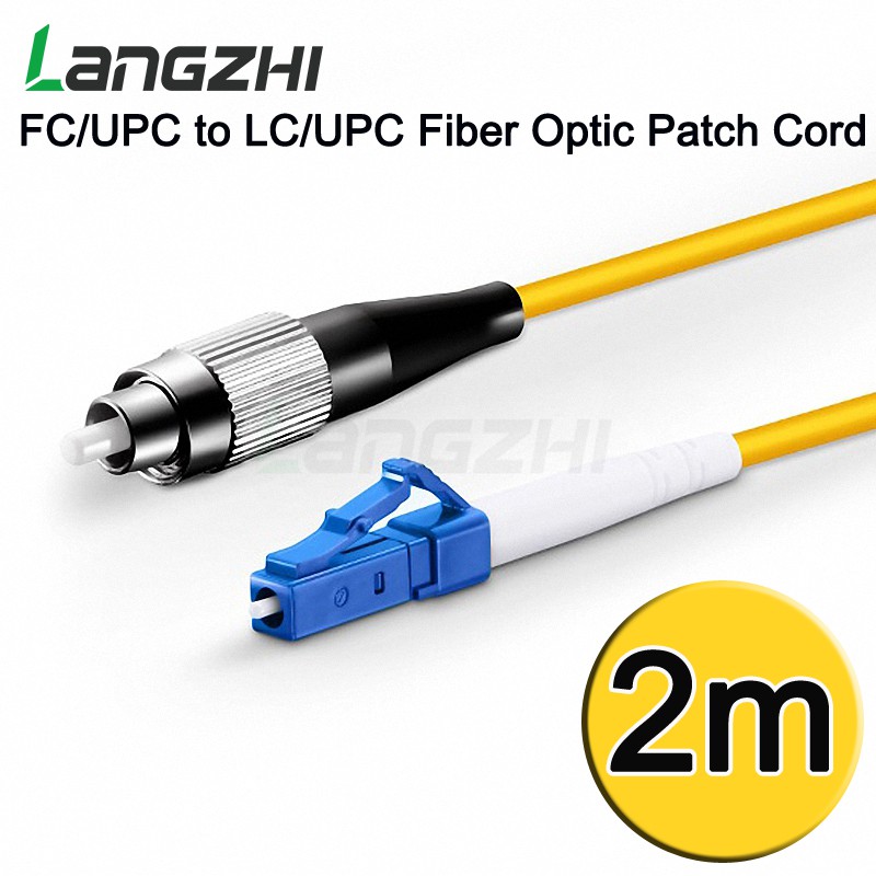 สายแพทคอร์ด-ไฟเบอร์ออปติก-ยาว-2m-1-pcs-lc-upc-to-fc-upc-simplex-2-0mm-3-0mm-pvc-single-mode-fiber-patch-cord
