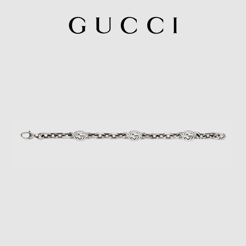 Gucci black diamond on sale bracelet