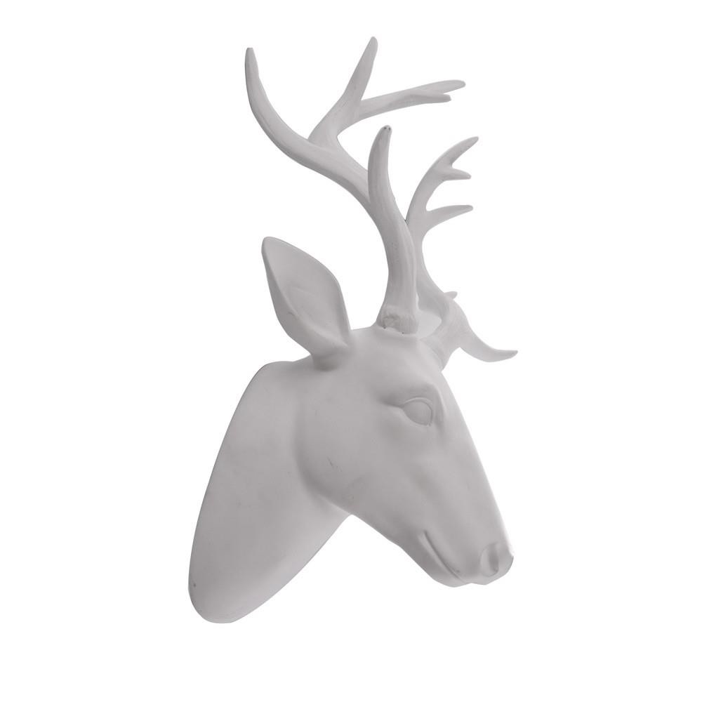 อุปกรณ์ตกแต่งบ้านอื่นๆ-ของตกแต่ง-home-living-style-deer-head-35x43-ซม-สีขาว-ของตกแต่งบ้าน-เฟอร์นิเจอร์-ของแต่งบ้าน-deco