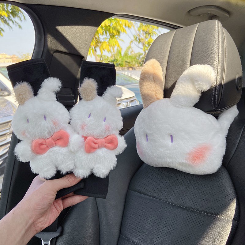 spot-car-headrest-neck-pillow-cute-cartoon-car-seat-pillow-car-seat-belt-shoulder-cover